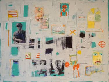 Original Abstract Expressionism Abstract Painting by Paul Federico