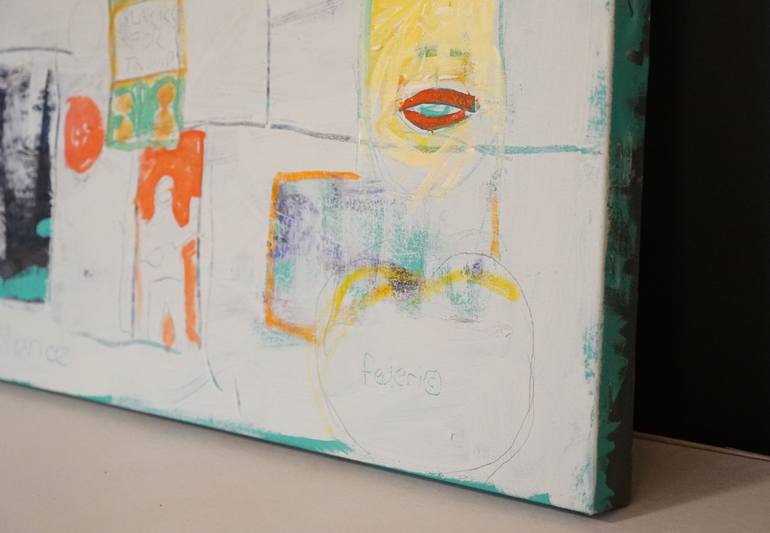 Original Abstract Expressionism Abstract Painting by Paul Federico