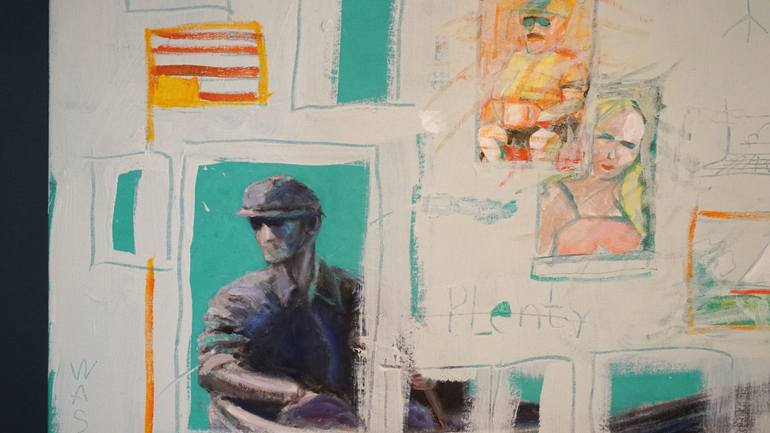 Original Abstract Expressionism Abstract Painting by Paul Federico