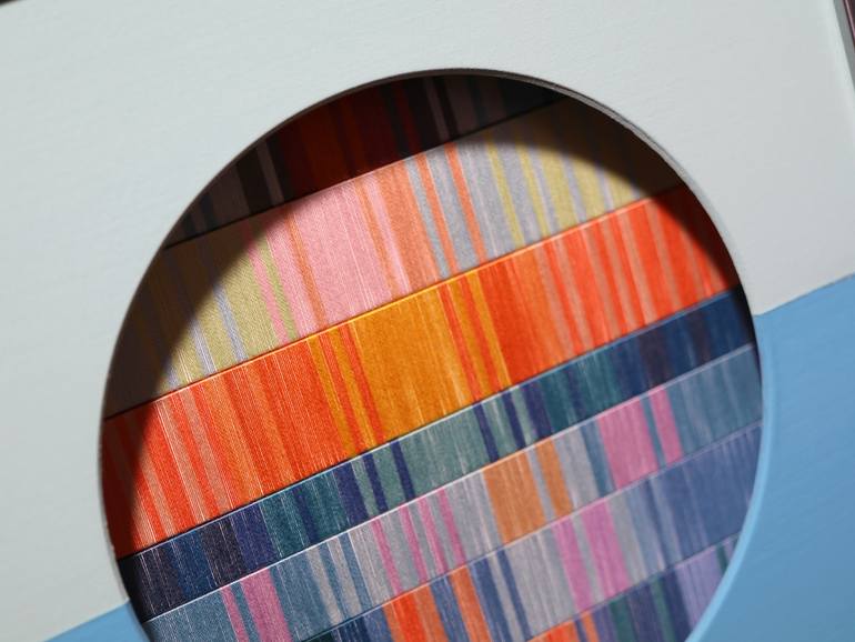 Original Minimalism Abstract Mixed Media by Hidemi Shimura