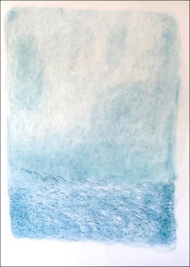 Print of Abstract Expressionism Seascape Drawings by frank verreyken