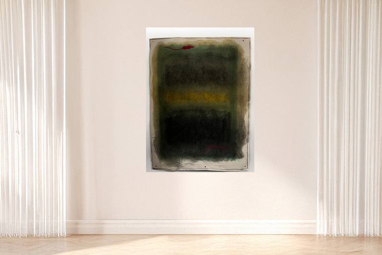 Original Expressionism Landscape Drawing by Frank Verreyken