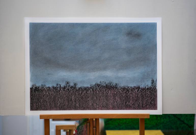 Original Figurative Landscape Drawing by Frank Verreyken