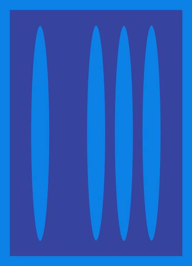 Original Algorithmic Abstract Digital by Frank Verreyken