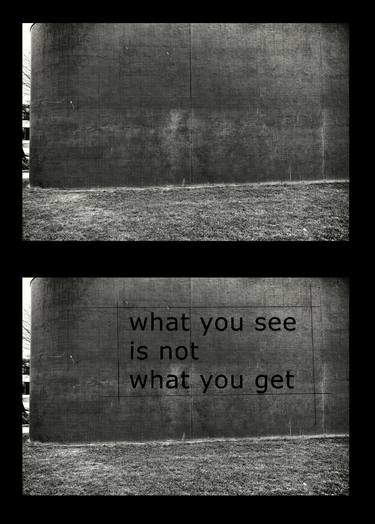 What you see is not what you get - Limited Edition 1 of 6 thumb