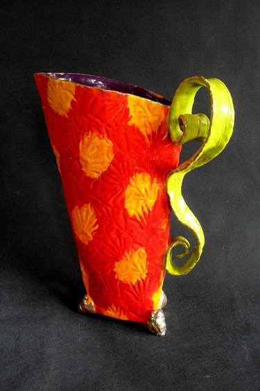 Green Handle Pitcher thumb