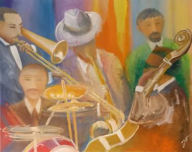 Original Music Painting by George Psaroudakis