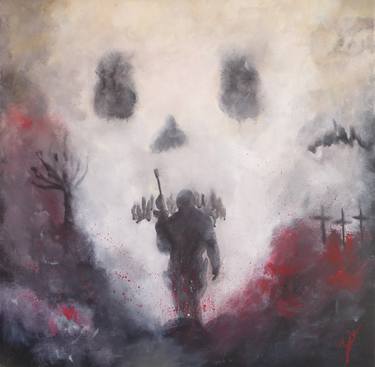 Original Conceptual Mortality Paintings by George Psaroudakis