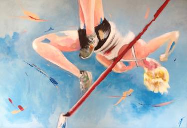 Print of Figurative Sports Paintings by George Psaroudakis