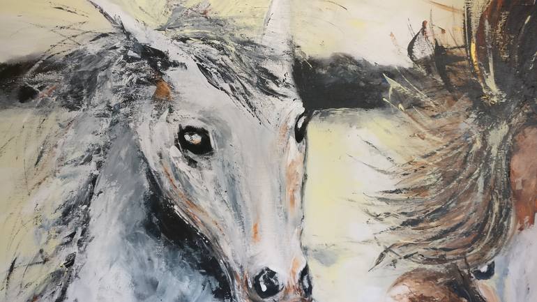 Original Animal Painting by George Psaroudakis