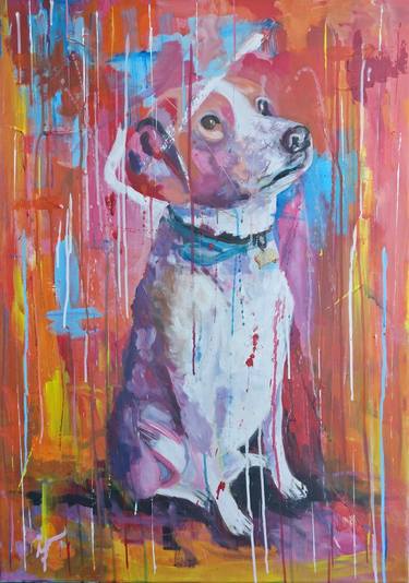 Print of Abstract Expressionism Animal Paintings by George Psaroudakis