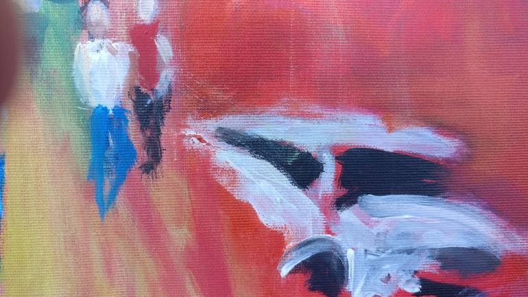 Original Contemporary Cities Painting by George Psaroudakis