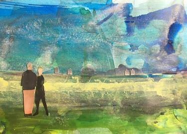 Print of Figurative Landscape Collage by Emily Marbach