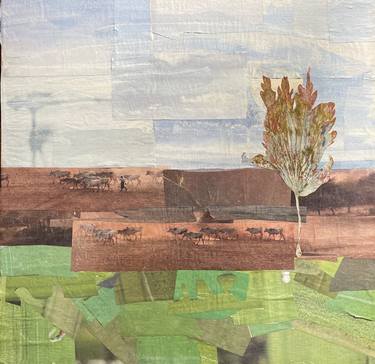 Print of Figurative Landscape Collage by Emily Marbach