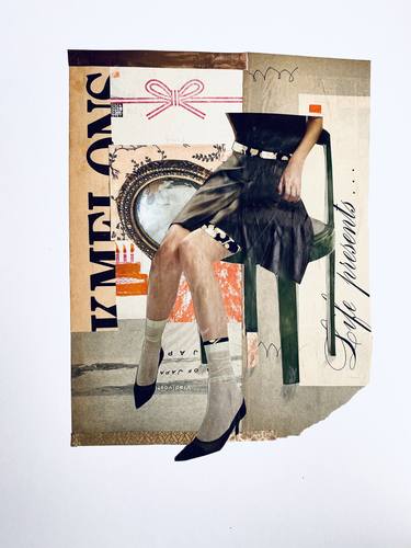 Print of Portrait Collage by Emily Marbach