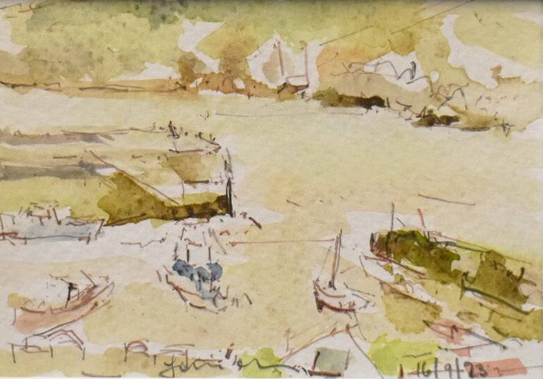 Original Documentary Landscape Painting by Ian Mckay