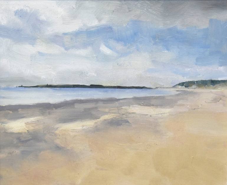 Original Impressionism Seascape Painting by Ian McKay