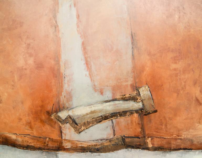 Original Abstract Architecture Painting by Ian Mckay