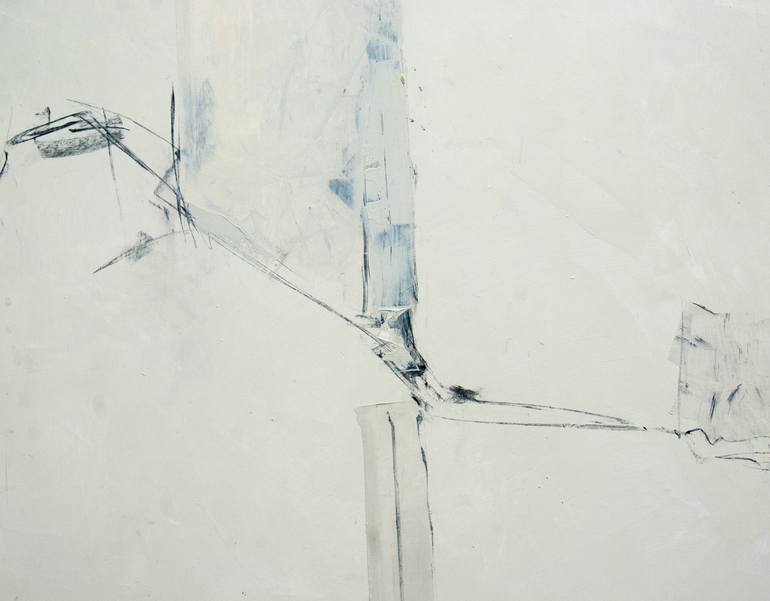 Original Abstract Architecture Painting by Ian Mckay