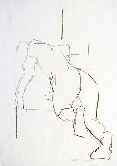 Original Nude Drawings by Ian McKay