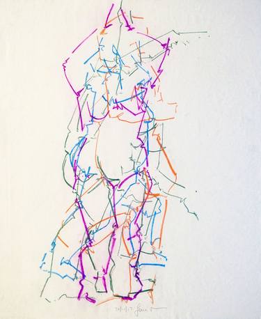 Original Nude Drawings by Ian McKay