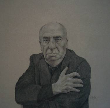 Print of Realism Portrait Drawings by Carlos Blanco Artero