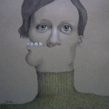 Print of Figurative Portrait Drawings by Carlos Blanco Artero