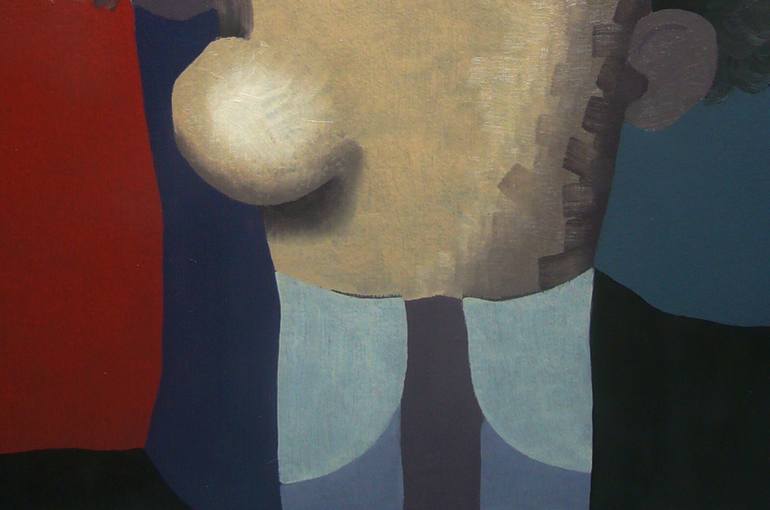 Original Figurative Portrait Painting by Carlos Blanco Artero