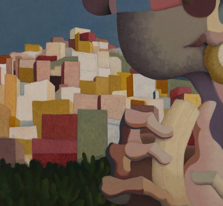 Original Documentary Pop Culture/Celebrity Painting by Carlos Blanco Artero