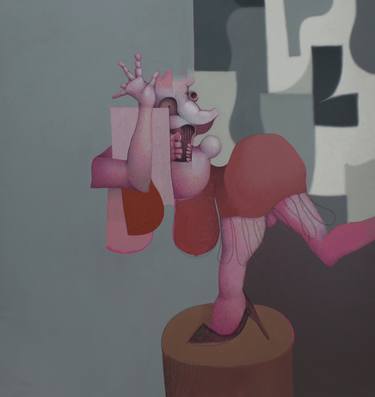 Print of Figurative Humor Paintings by Carlos Blanco Artero