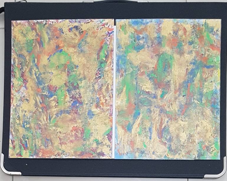 Original Modern Religious Paintings by Maha Rukab