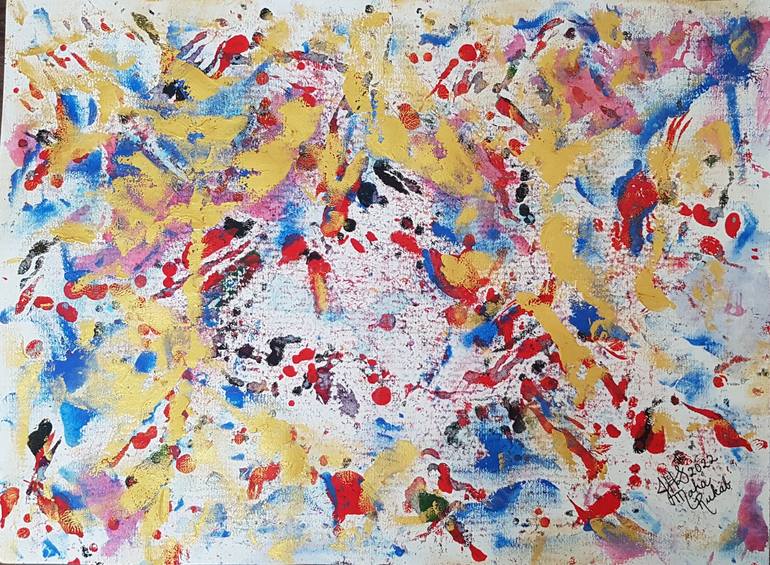 Original Modern Religious Paintings by Maha Rukab