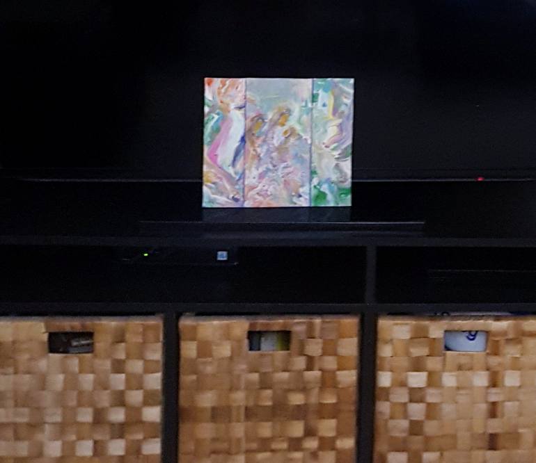 Original Modernism Religion Paintings by Maha Rukab