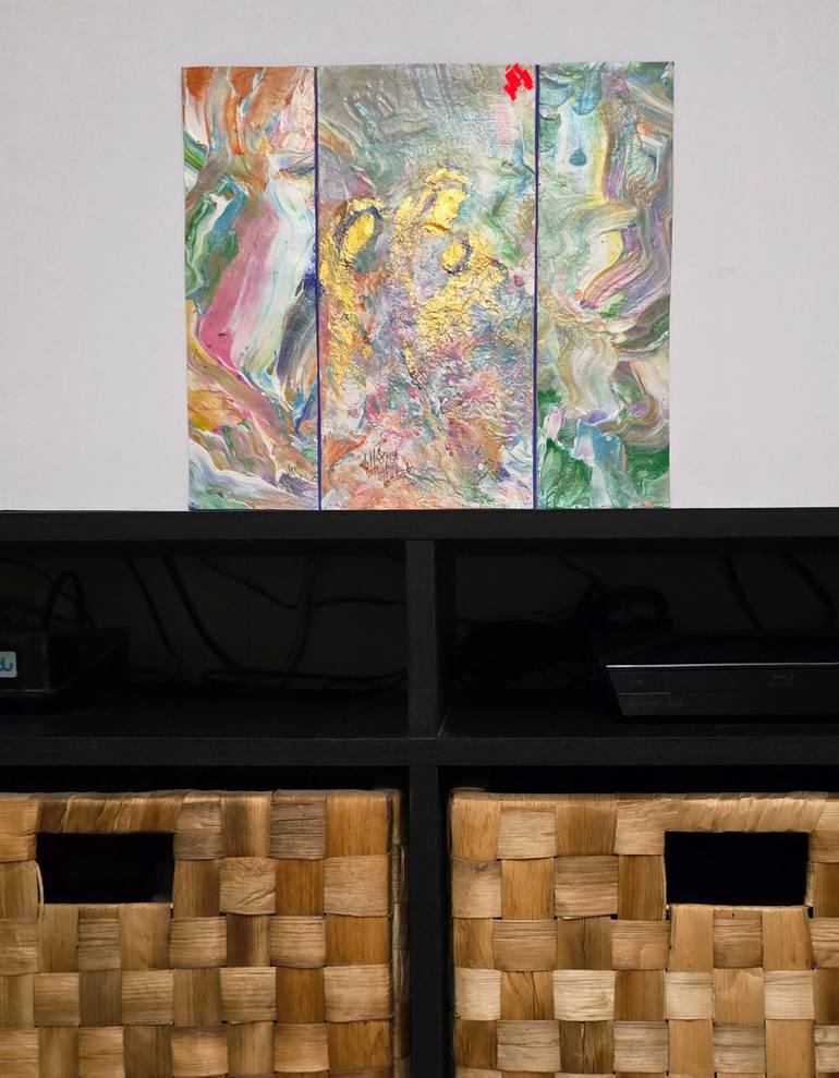 The Wonderous Gift. Painting by Maha Rukab | Saatchi Art