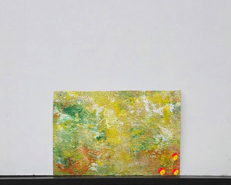 Original Modernism Religion Painting by Maha Rukab