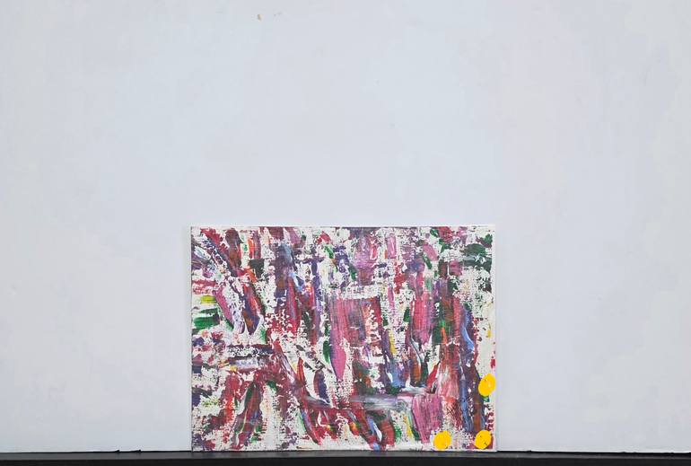Original Religion Painting by Maha Rukab | Modernism Art on Paper | The Way to Calvary! Via Dolorosa.