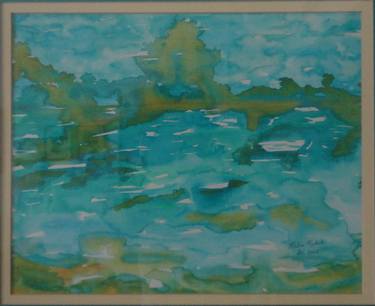 Original Modern Seascape Paintings by maha rukab