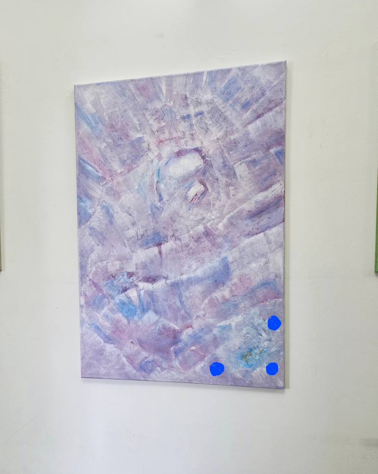 Original Modernism Religion Painting by Maha Rukab