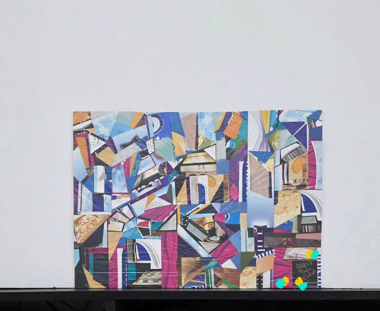 Original Religion Collage by Maha Rukab | Modernism Art on Other | Train Up a Child on the Way to Go