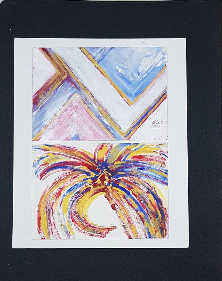 Original Modern Religious Paintings by Maha Rukab