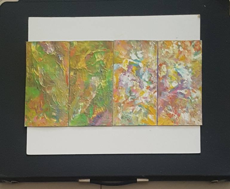 Original Abstract Religious Paintings by Maha Rukab