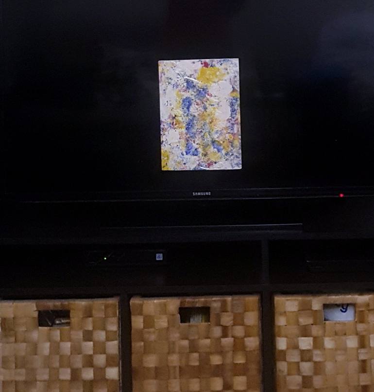 Original Abstract Religious Paintings by Maha Rukab