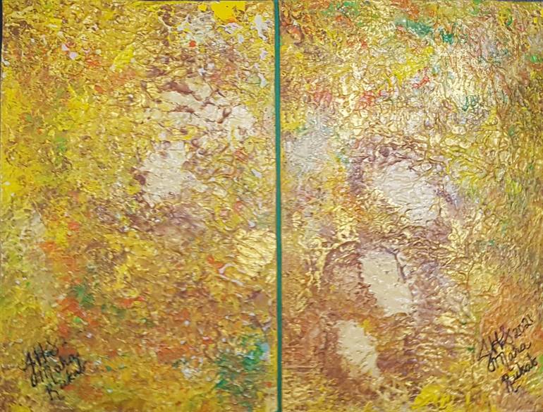 Original Modern Religion Paintings by Maha Rukab