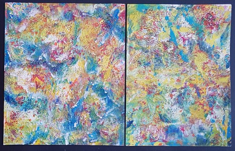 Original Modern Religious Paintings by Maha Rukab