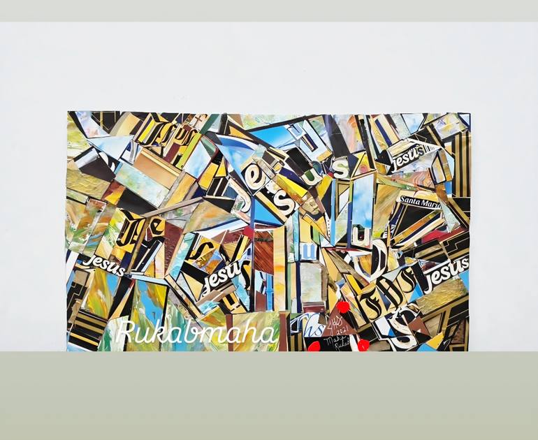 Original  Collage by maha rukab