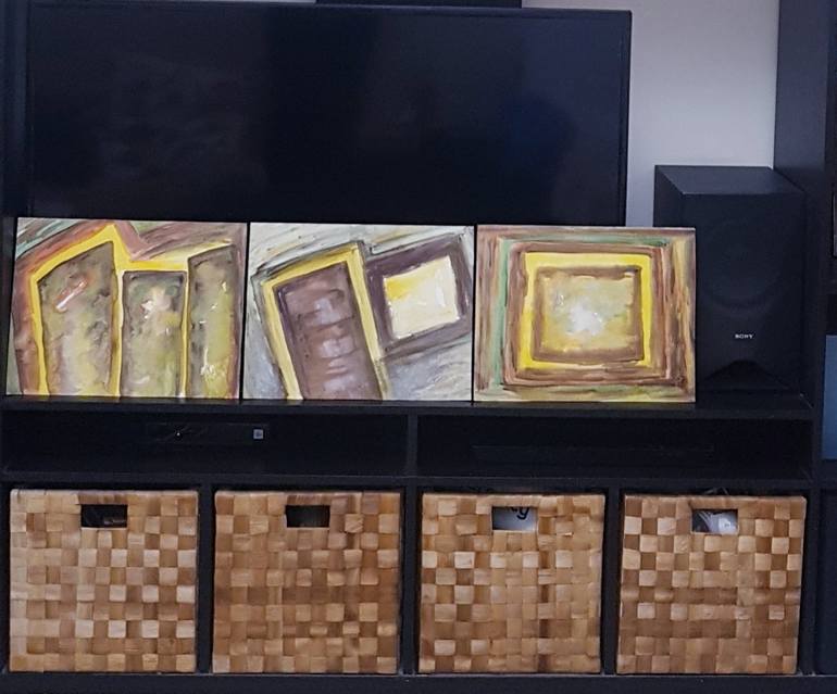 Original Modern Religious Paintings by Maha Rukab