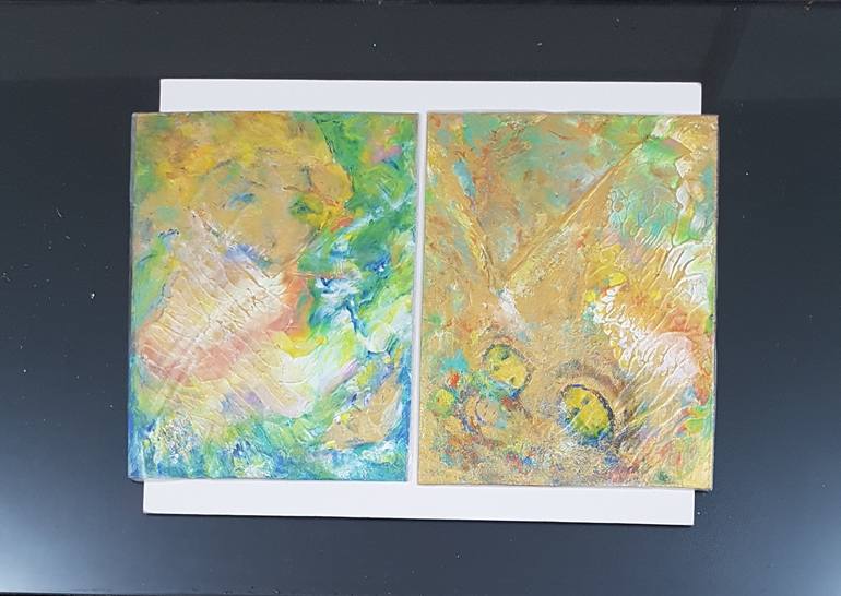 Original Modern Religious Paintings by Maha Rukab