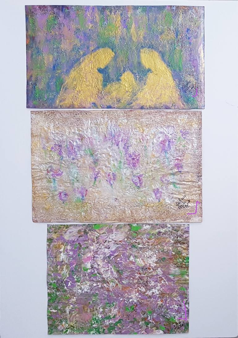 Original Modern Religion Paintings by Maha Rukab
