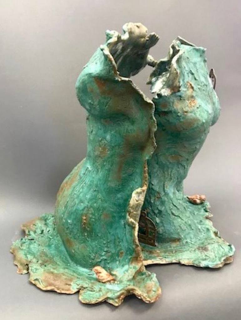 Original Abstract Expressionism Abstract Sculpture by Mary McGill