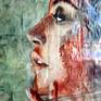 "Deep re-thinking" mix drawing, painting on paper
Studium of the human's emotions